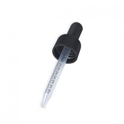 Calibrated Dropper Graduated Calibration Glass Pipette , 30ml Childproof Glass Dropper